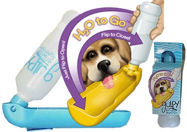 Gulpy Pet Water Dispenser 20 oz bowwow woofs